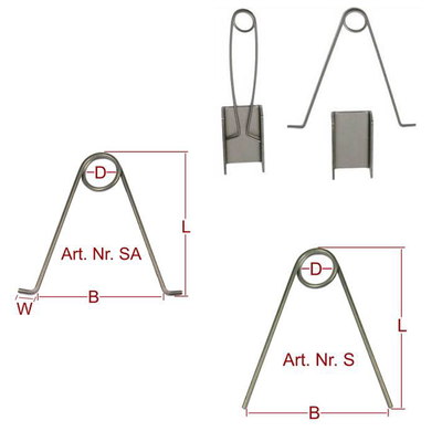 Schenkelfedern S / SA